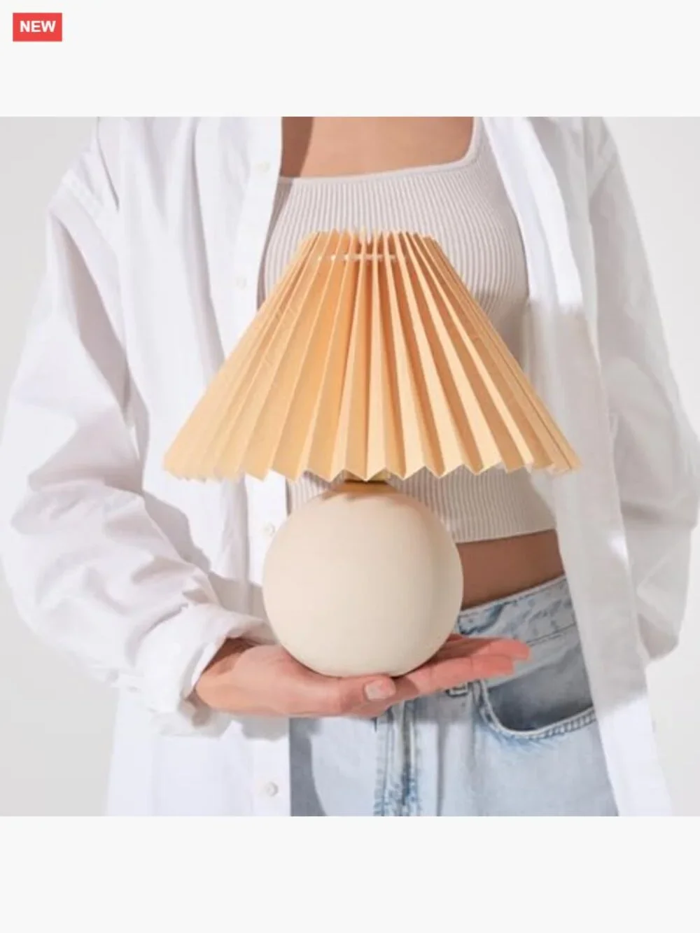 Modern Ceramic LED Table Lamp - Small 10